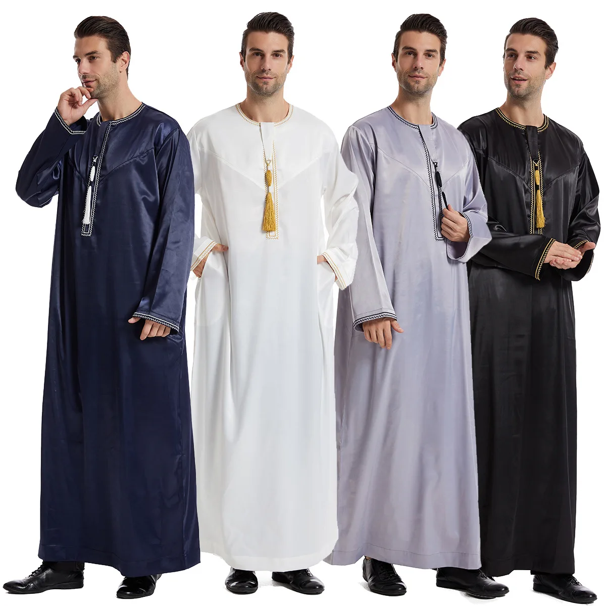 Arabic Formal Wear Men - Eid Dress for Muslim Men Jubba