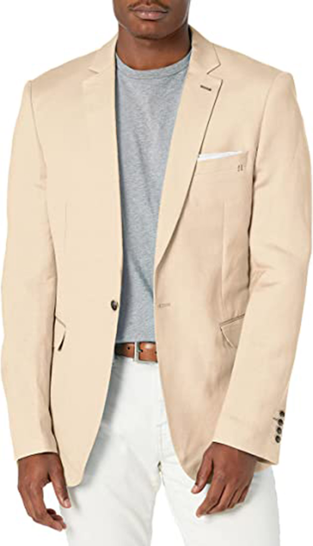 Men Formal Party Wear Outfit - Tailored Khaki Blazer Men's Suits Sets