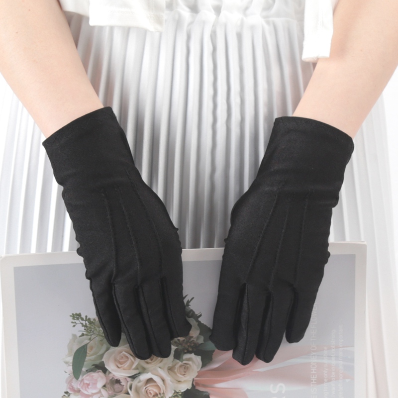 Formal Wear Gloves Men - Elastic Black White Formal Gloves Honor