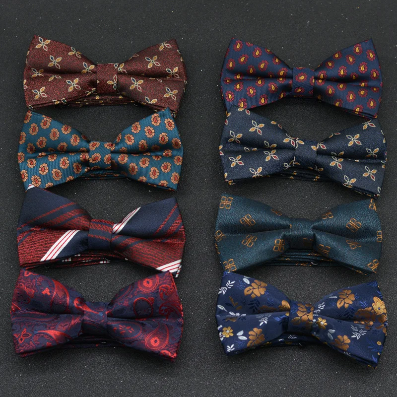 Men'S Formal Wear Ties - Bow tie men wedding double groom