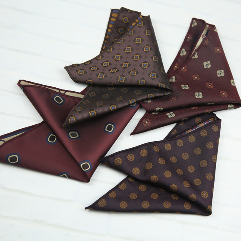 23cm Elegant Polyester Navy Bl - Pocket Square Set review and price