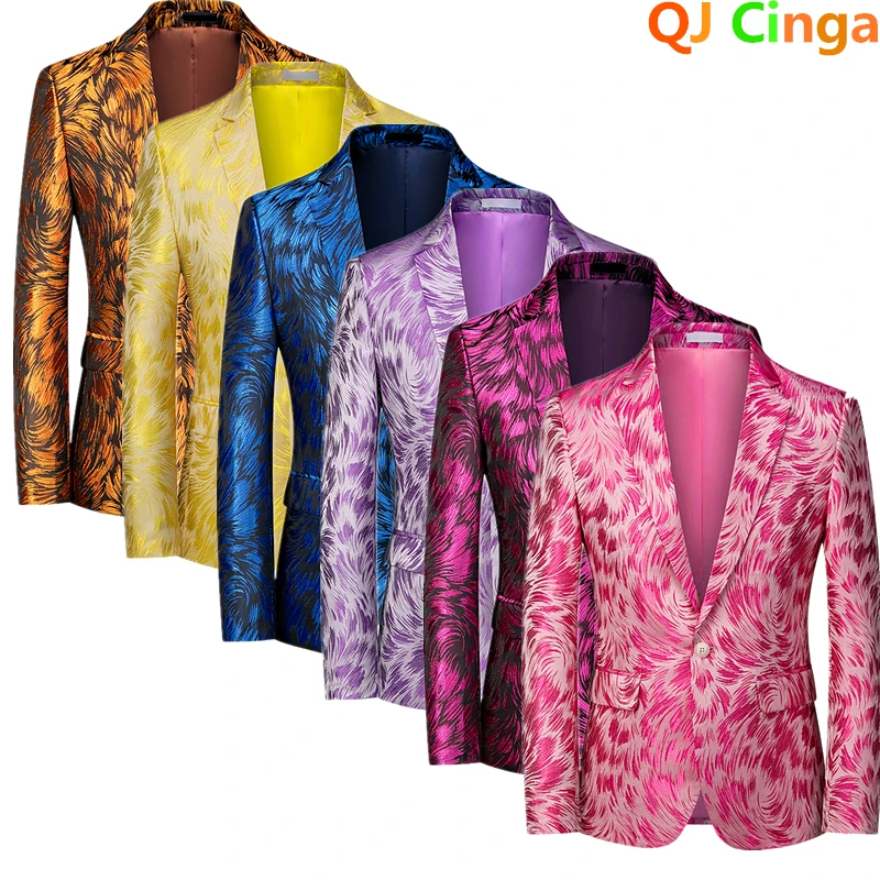Red men's long-sleeved suit ja - Men Formal Wear Purple review and price