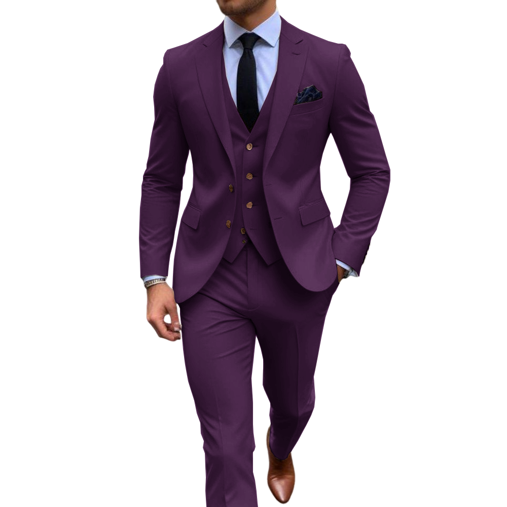 Pink 3 Piece Men's Suits For W - Men'S Formal Wear Attire review and price
