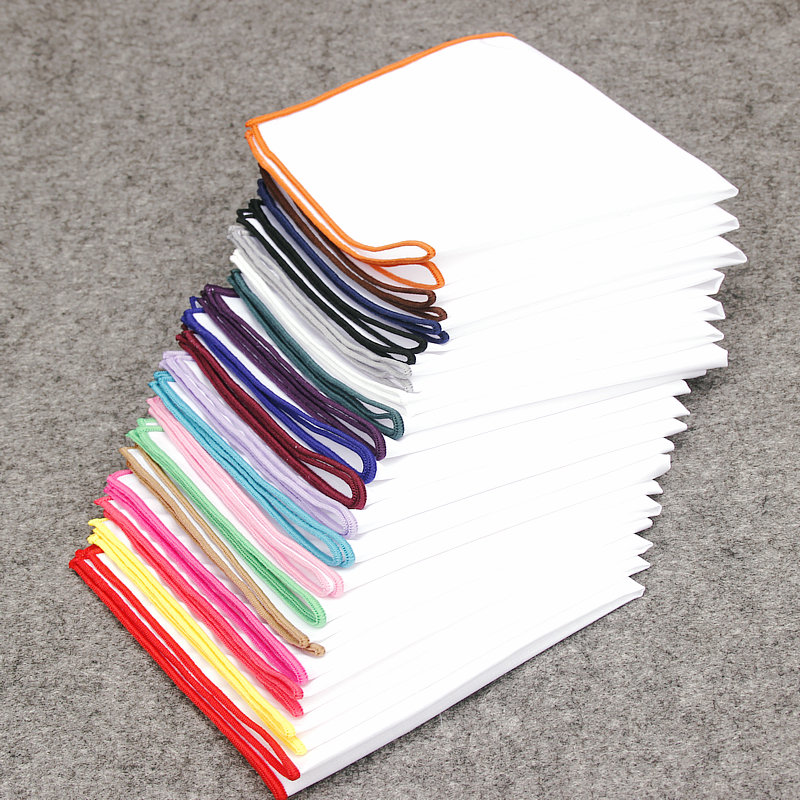 2018 Fashion Mens Cotton White - Pocket Square Set review and price