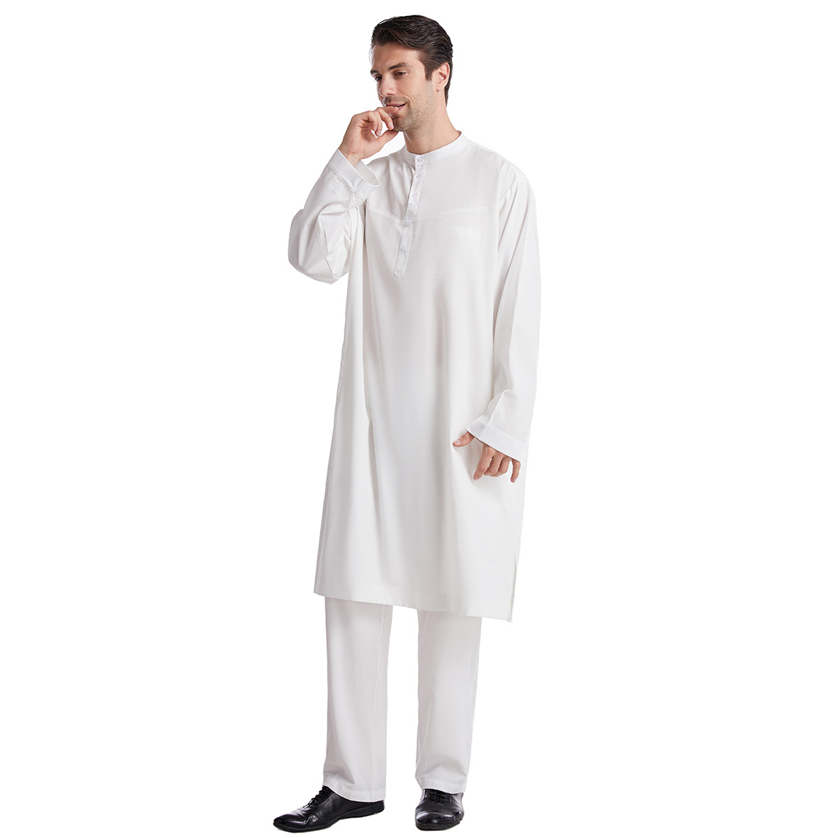 Muslim Men Jubba Thobe 2 Pice  - Arabic Formal Wear Men review and price