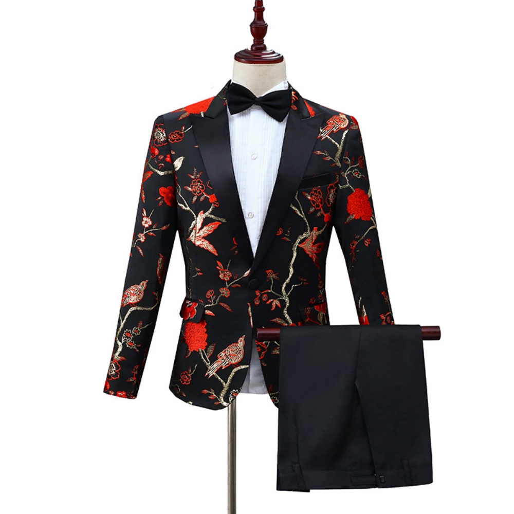 2026 New Exquisite Jacquard Su - Men Formal Party Wear Outfit review and price