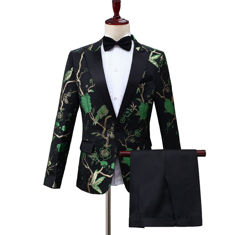2026 New Exquisite Jacquard Su - Men Formal Party Wear Outfit review and price