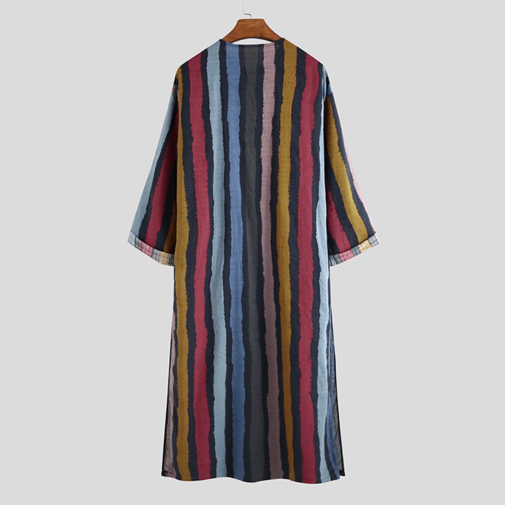 2026 New Striped Printed Musli - Arabic Formal Wear Men review and price