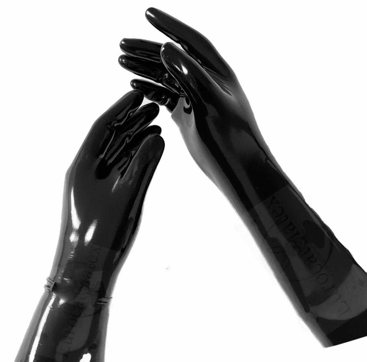 latex fetish man gloves  rubbe - Formal Wear Gloves Men review and price