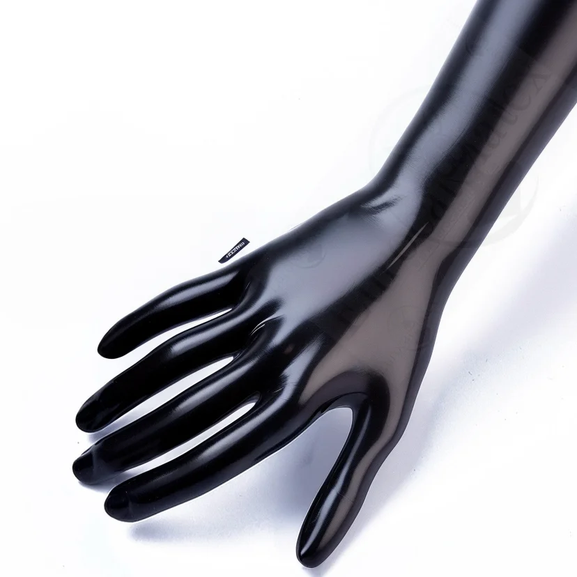latex fetish man gloves  rubbe - Formal Wear Gloves Men review and price