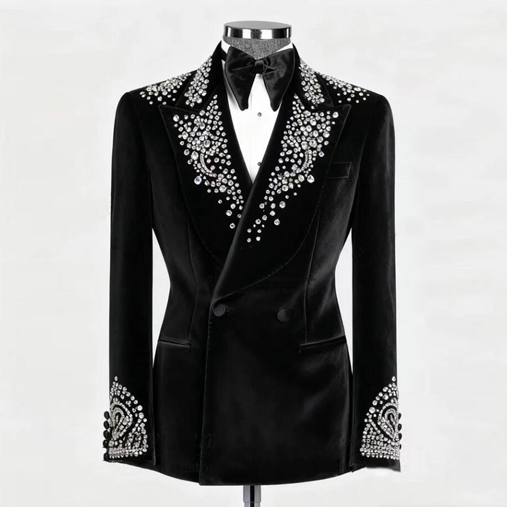 Luxury Suits Men 2 Piece Sets  - Men'S Formal Wear Attire review and price