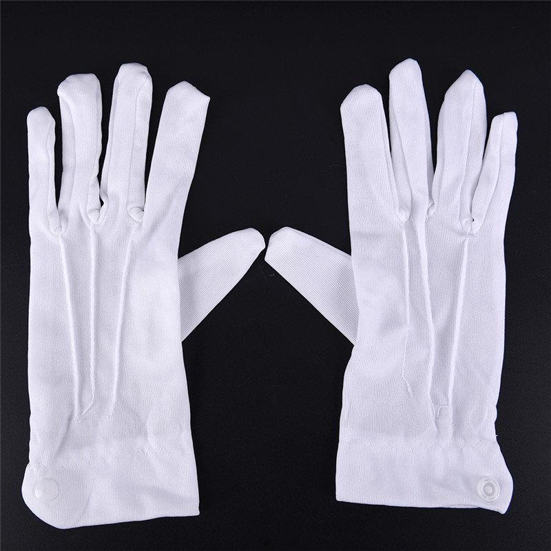1Pair White Formal Gloves Men  - Formal Wear Gloves Men review and price