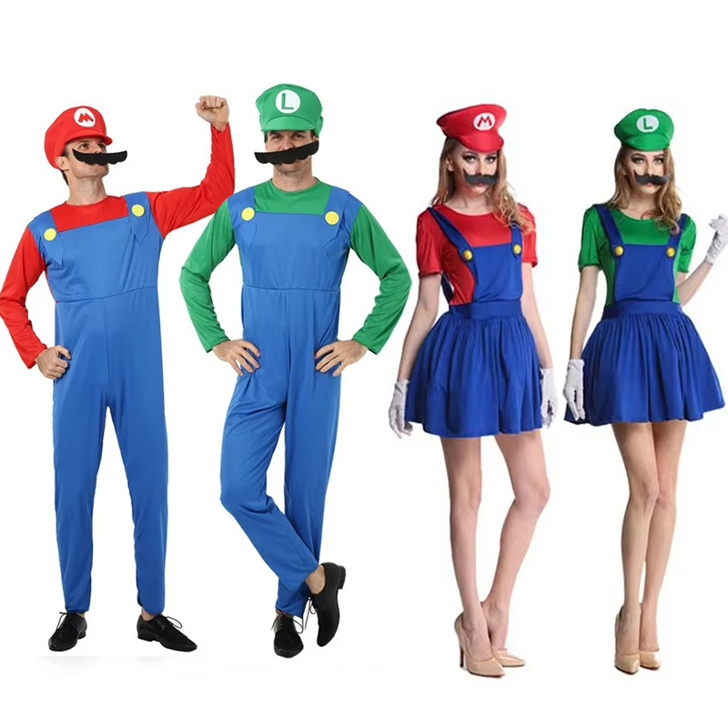 Game Plumber Bros Cosplay Cost - Formal Wear Gloves Men review and price