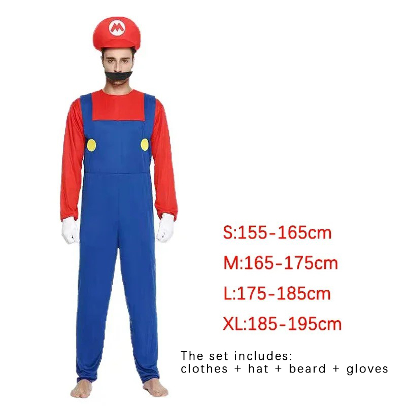 Game Plumber Bros Cosplay Cost - Formal Wear Gloves Men review and price