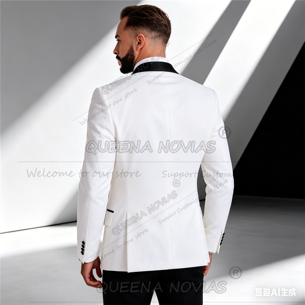Elegant White Suit Men 3 Piece - Men'S Formal Wear Attire review and price