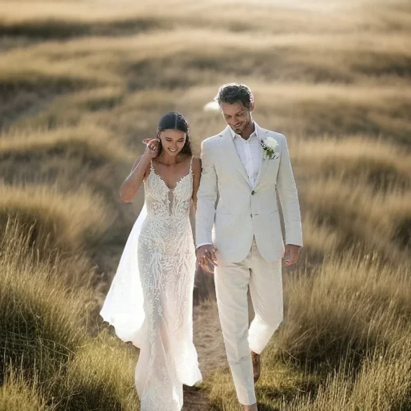 Linen Wedding Tuxedo For Men S - Men'S Formal Wear Attire review and price