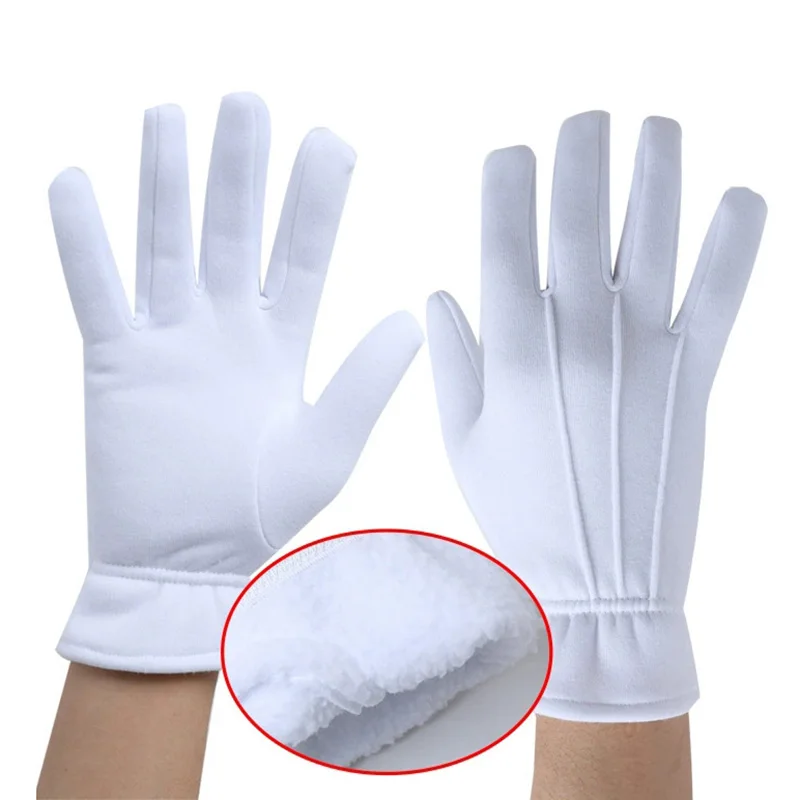 Men White Warmer Gloves Formal - Formal Wear Gloves Men review and price