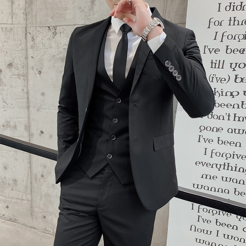 Wedding Suit Three-Piece Set M - Men'S Urban Formal Wear review and price
