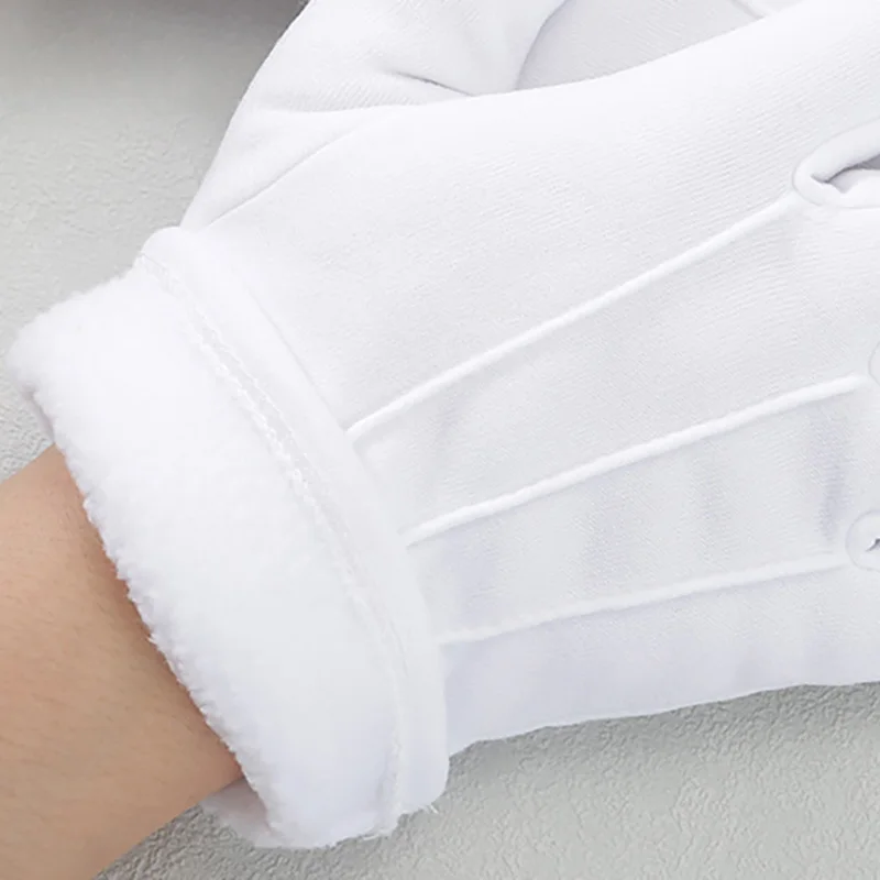 1Pair White Formal Gloves Wint - Formal Wear Gloves Men review and price