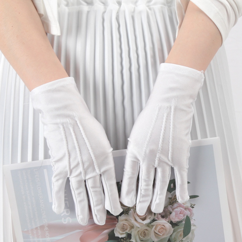 Elastic Black White Formal Glo - Formal Wear Gloves Men review and price