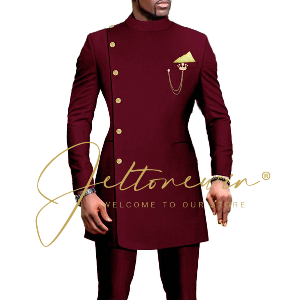 Dark Green Suit For Men Double - Men Formal Wear Green review and price