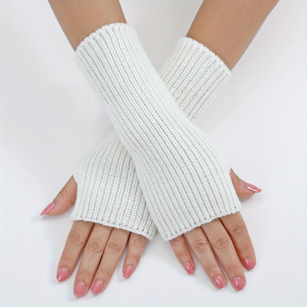 Unisex striped knit gloves wit - Formal Wear Gloves Men review and price
