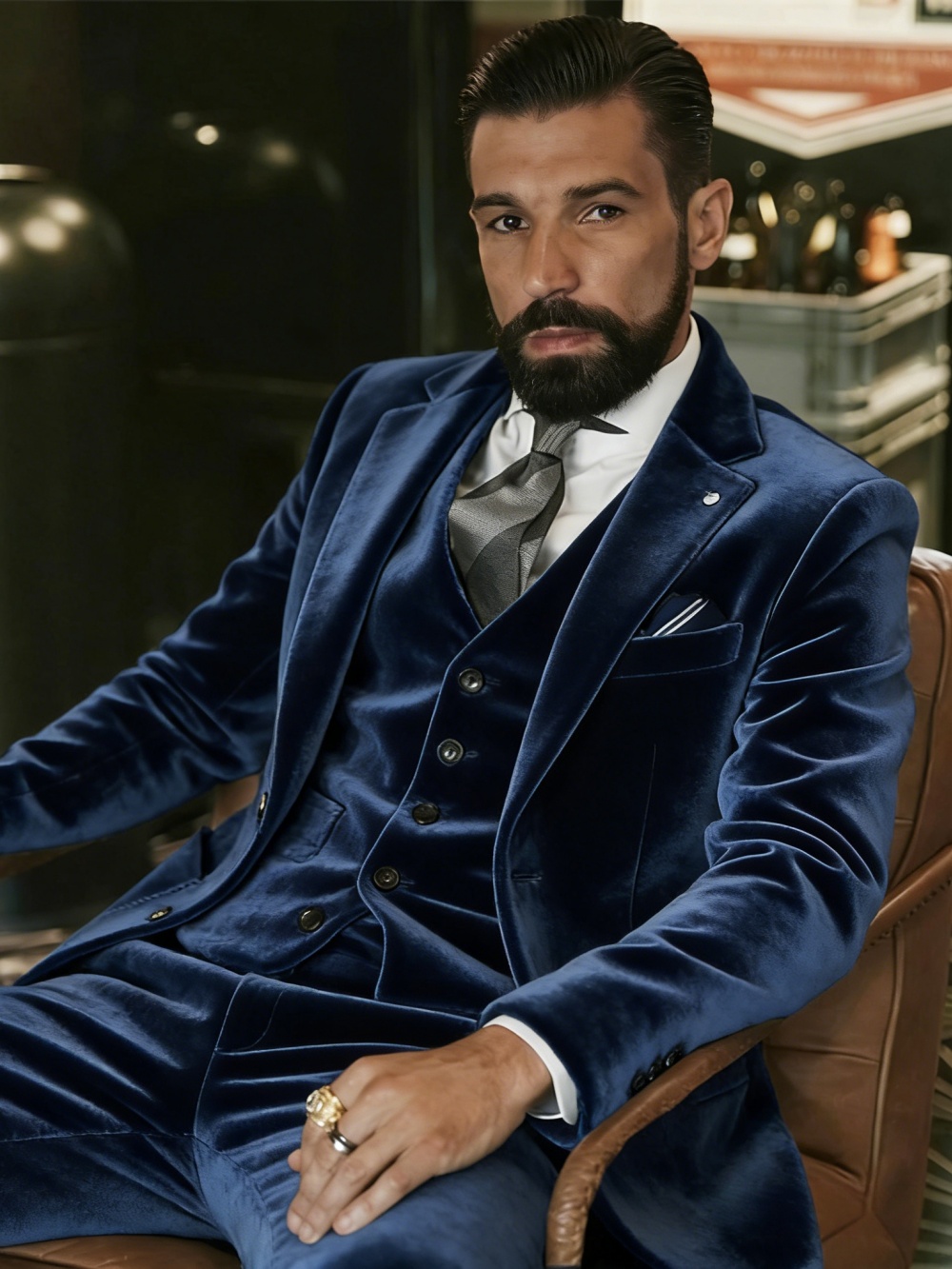 Men's Velvet Suits 3 Pieces Da - Men Formal Party Wear Outfit review and price