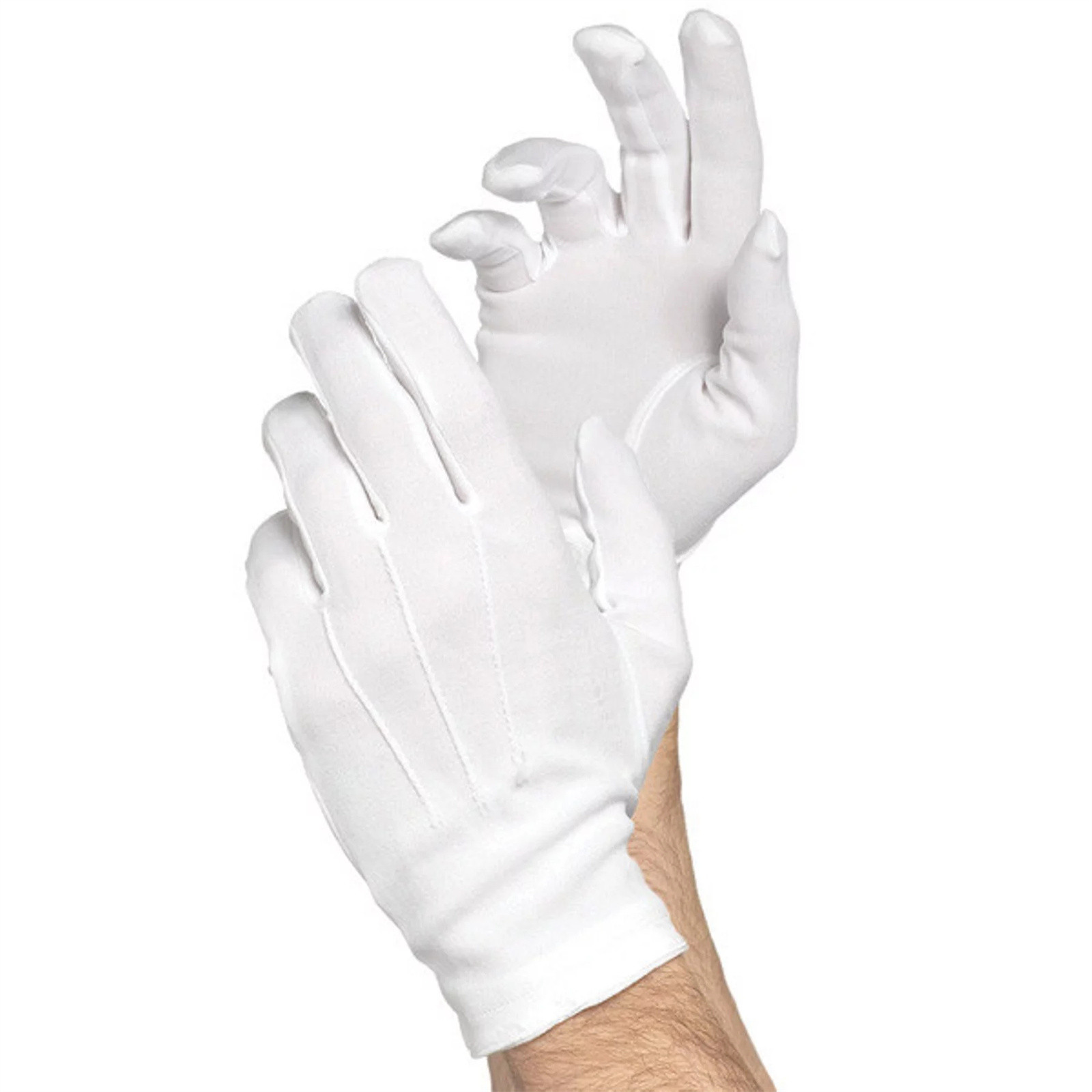 White Cotton Gloves Men Formal - Formal Wear Gloves Men review and price