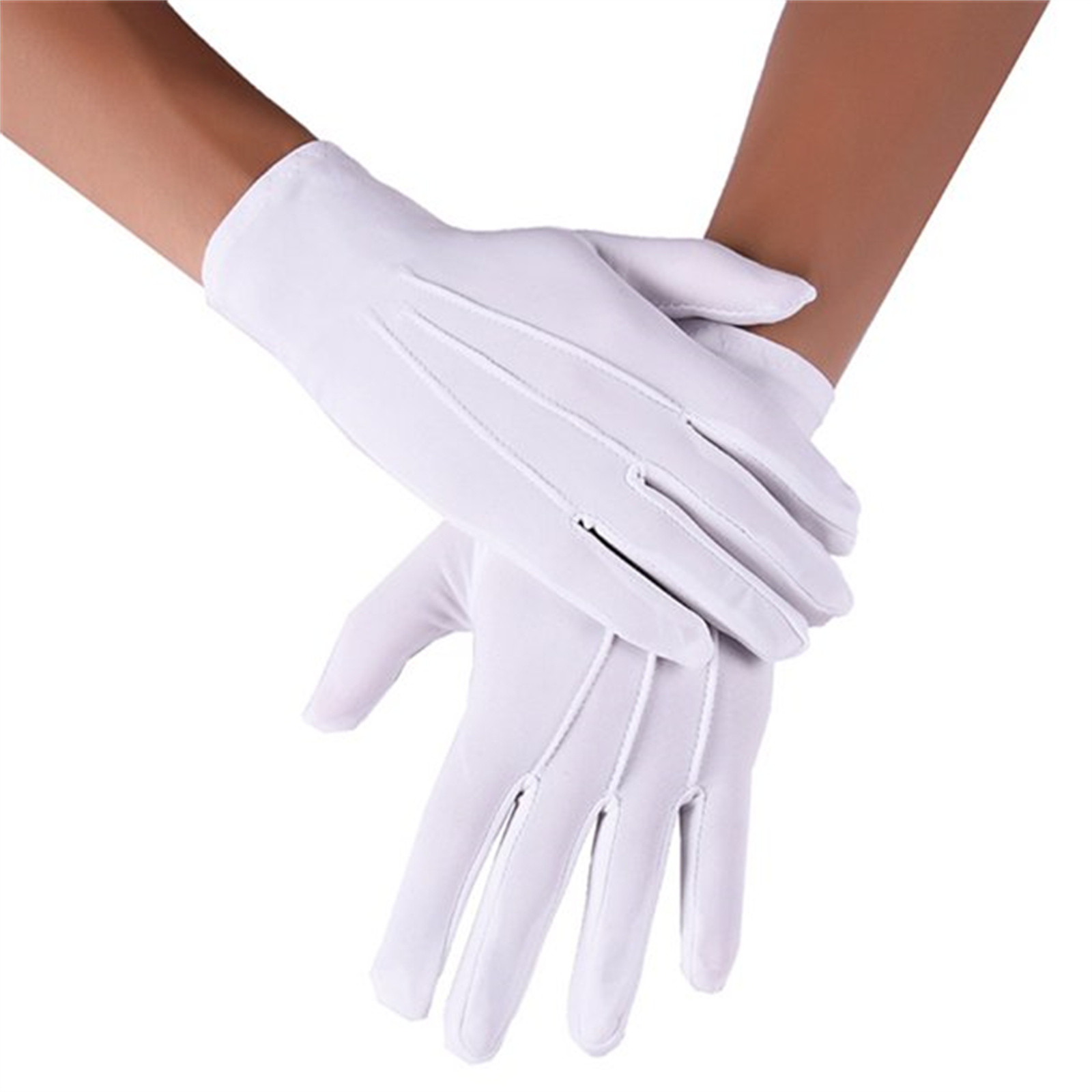 White Cotton Gloves Men Formal - Formal Wear Gloves Men review and price