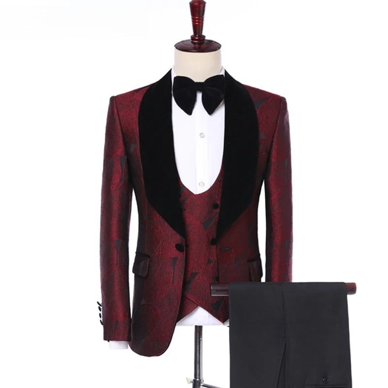 Male Wedding Prom Suit Dark Gr - Men Formal Wear Green review and price