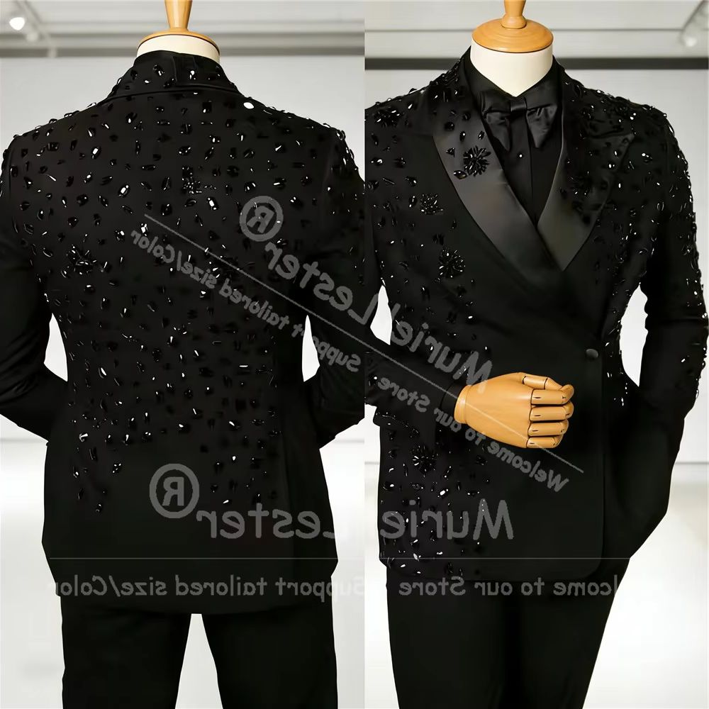 Exclusive Diamond Beaded Suit  - Men'S Formal Wear Attire review and price